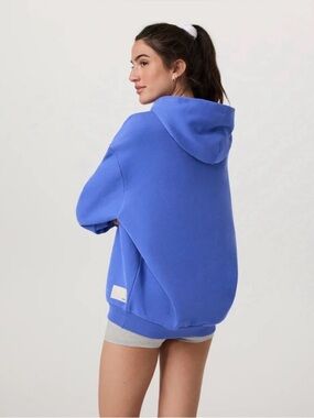 Vuori Restore Oversized Hoodie, Bright Iris